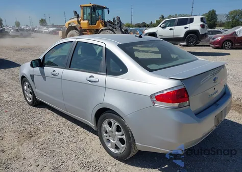 2008 Ford Focus Se/Ses from USA, damaged, VIN 1FAHP35N68W196853